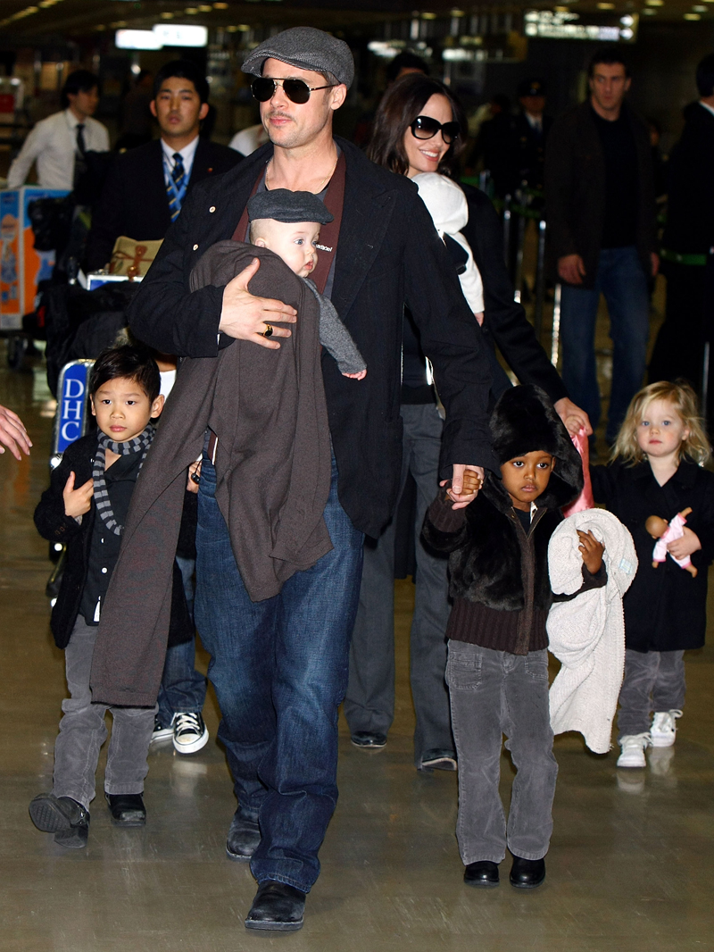Brad Pitt i djeca