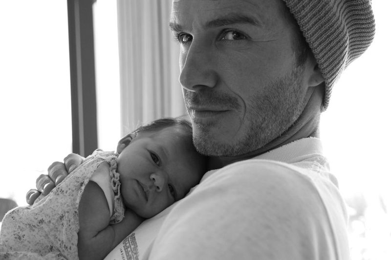 David Beckham i Harper Seven