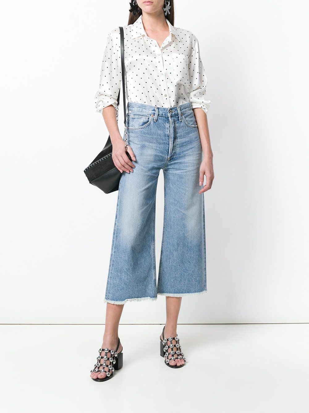 Citizens of Humanity Emma Wide Leg Crop Jeans