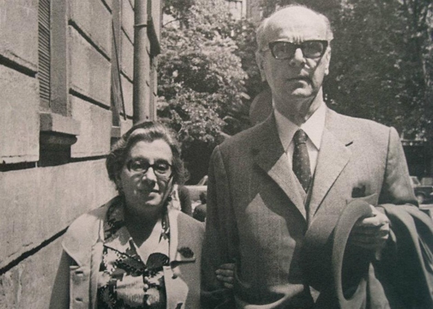 Meša Selimović sa suprugom Darkom