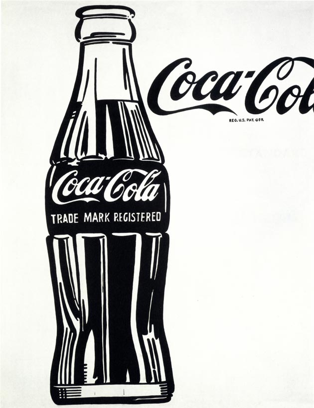 Andy Warhol, "Bočica Coca Cole", ulje na platnu, 1962.