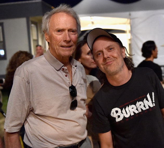 Clint Eastwood i Lars Ulrich