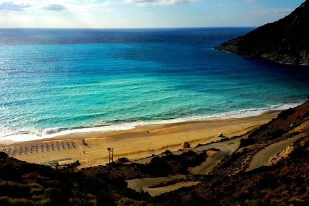 Myrtos Beach