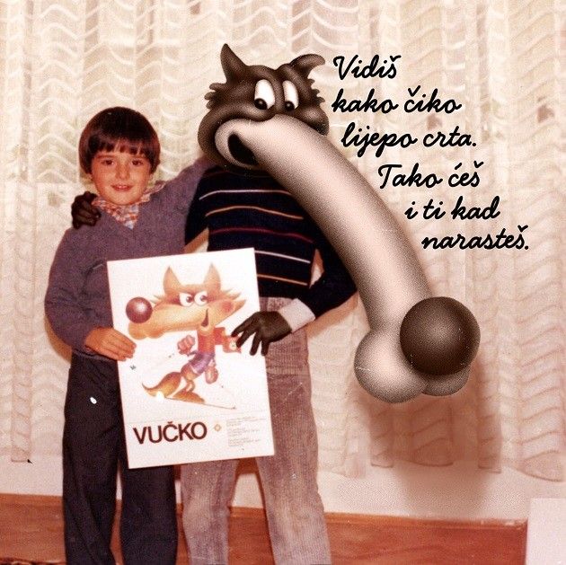 Vuc╠îko i ja 1984 post