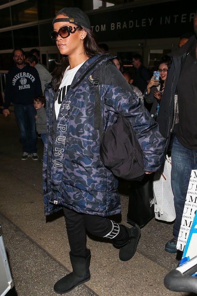 Rihanna at LAX