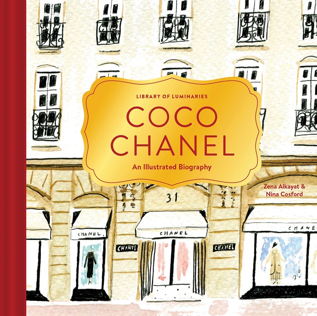 Nina Cosford’s illustrations from the new book “Coco Chanel."
