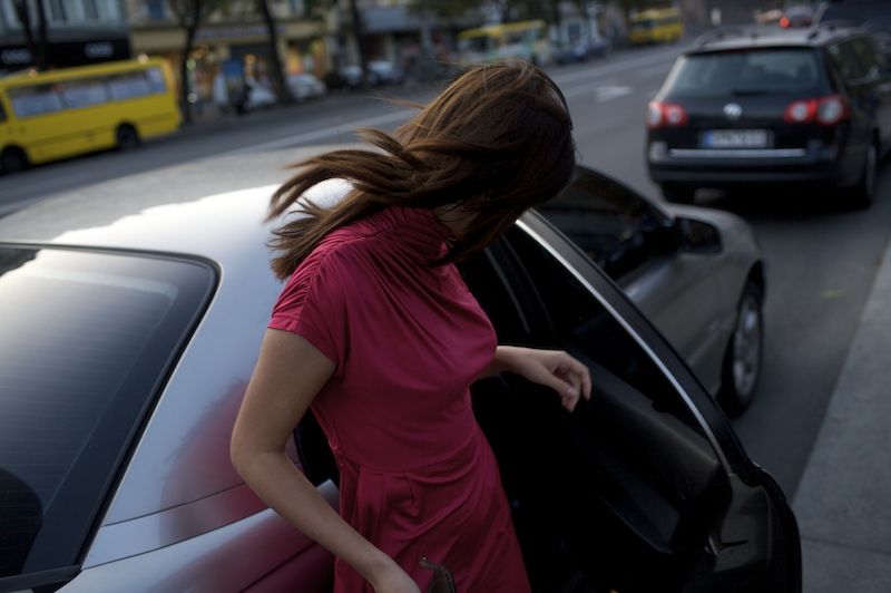 UKRAINE, FAST FORWARD FASHION FROM THE TRUNK OF A CAR