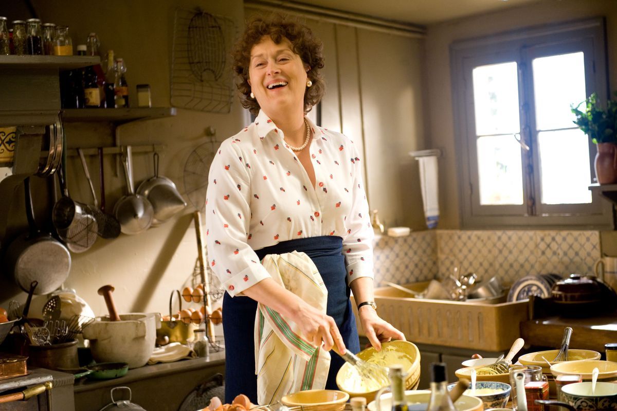 Meryl Streep as "Julia Child"