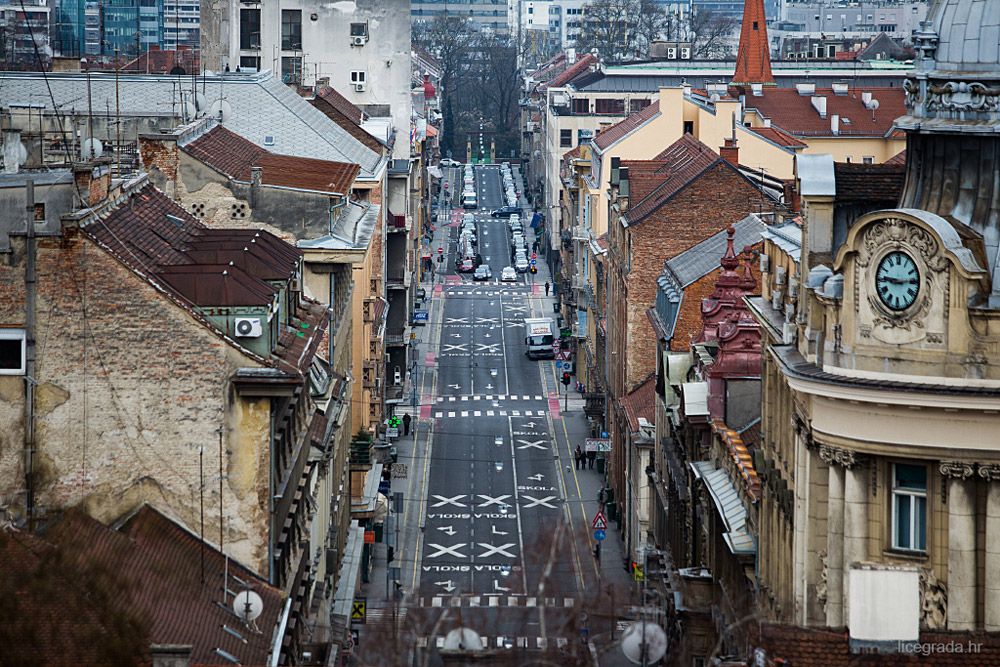 Pogled na Gundulićevu ulicu