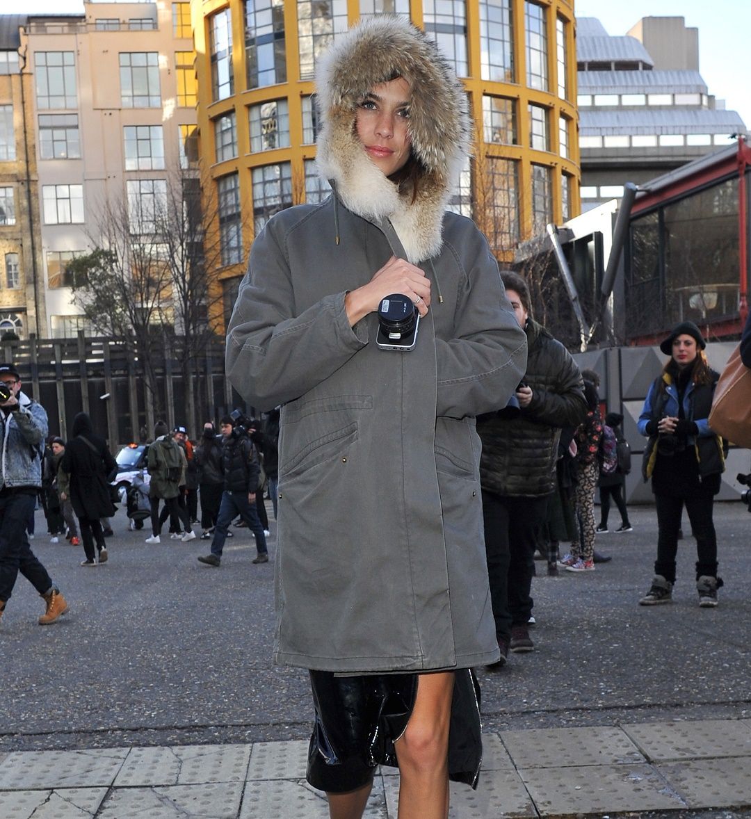 Alexa Chung, parka jakna