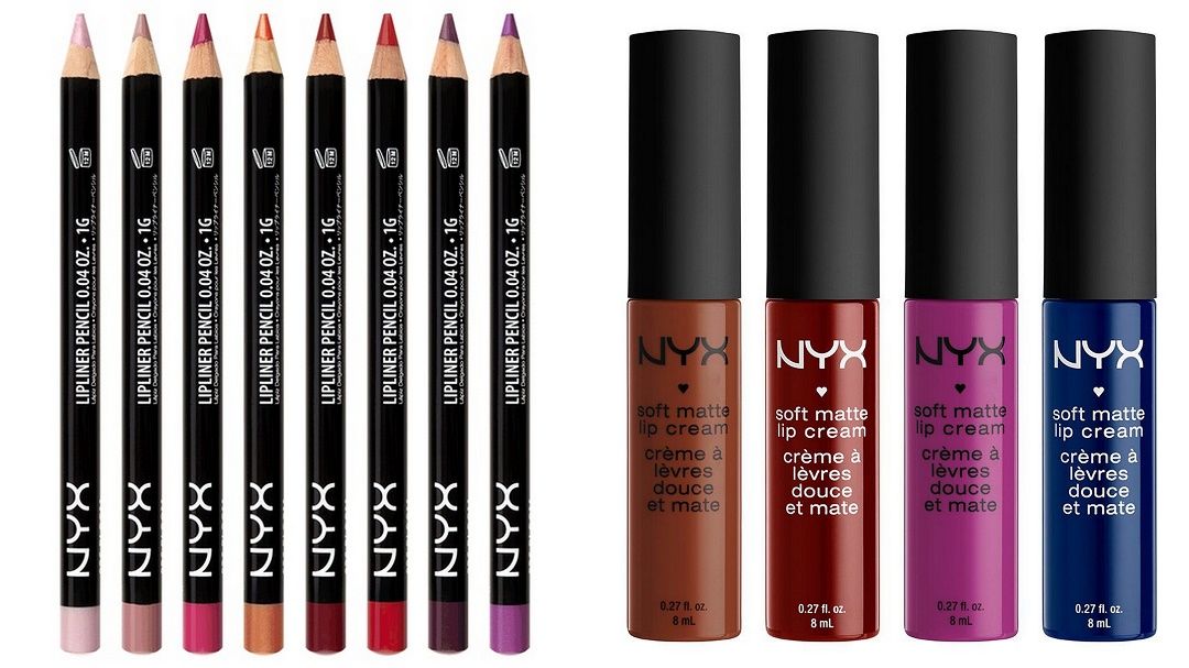 NYX Slim Lip Pencil / NYX Soft Matte Lip Cream