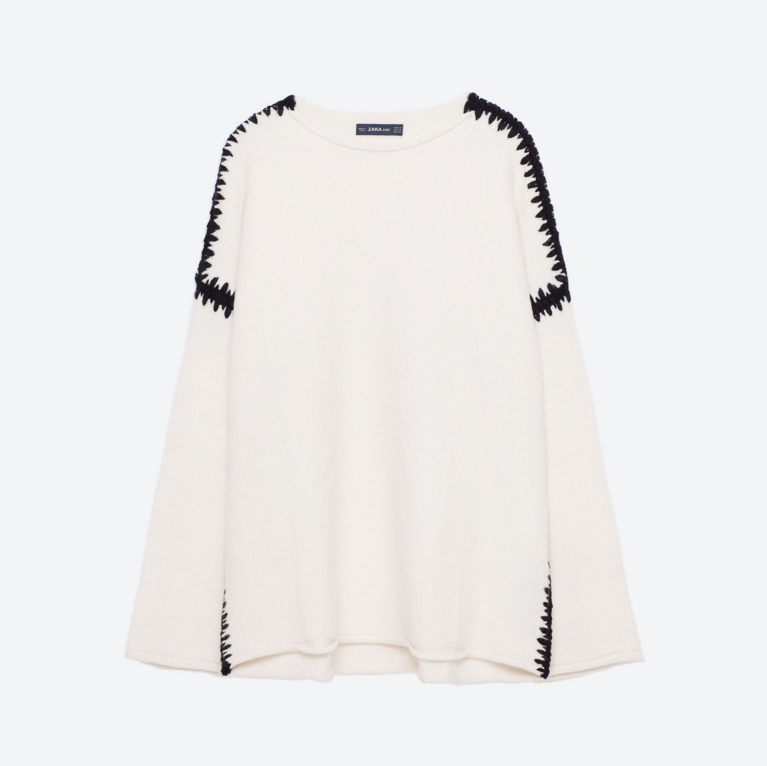 Zara predimenzionirani pulover