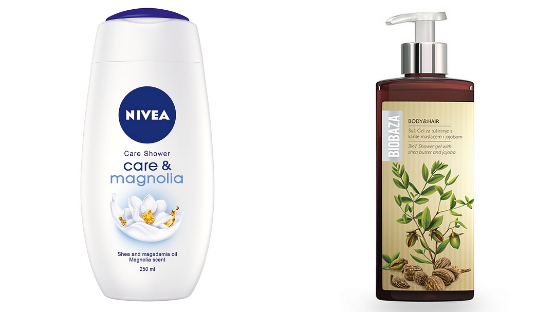 Nivea Care Shower Care & Magnolia / Biobaza 3 u 1 gel za tuširanje