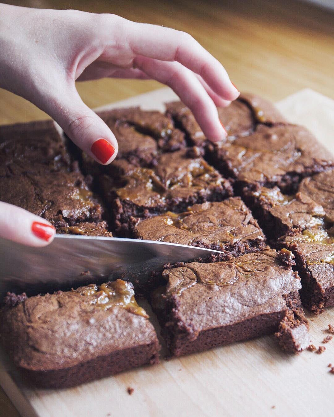 Salted Caramel Brownie