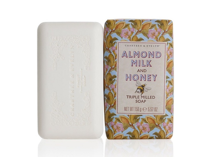 Crabtree & Evelyn Heritage Almond Milk Honey Milled Soap