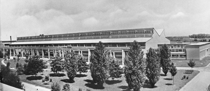 Dio sklopa tvornice Prvomajska, Zagreb, 1954., MGZ 
