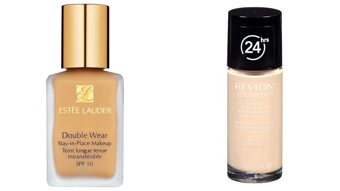 Estee Lauder Double Wear Foundation / Revlon Colorstay Makeup