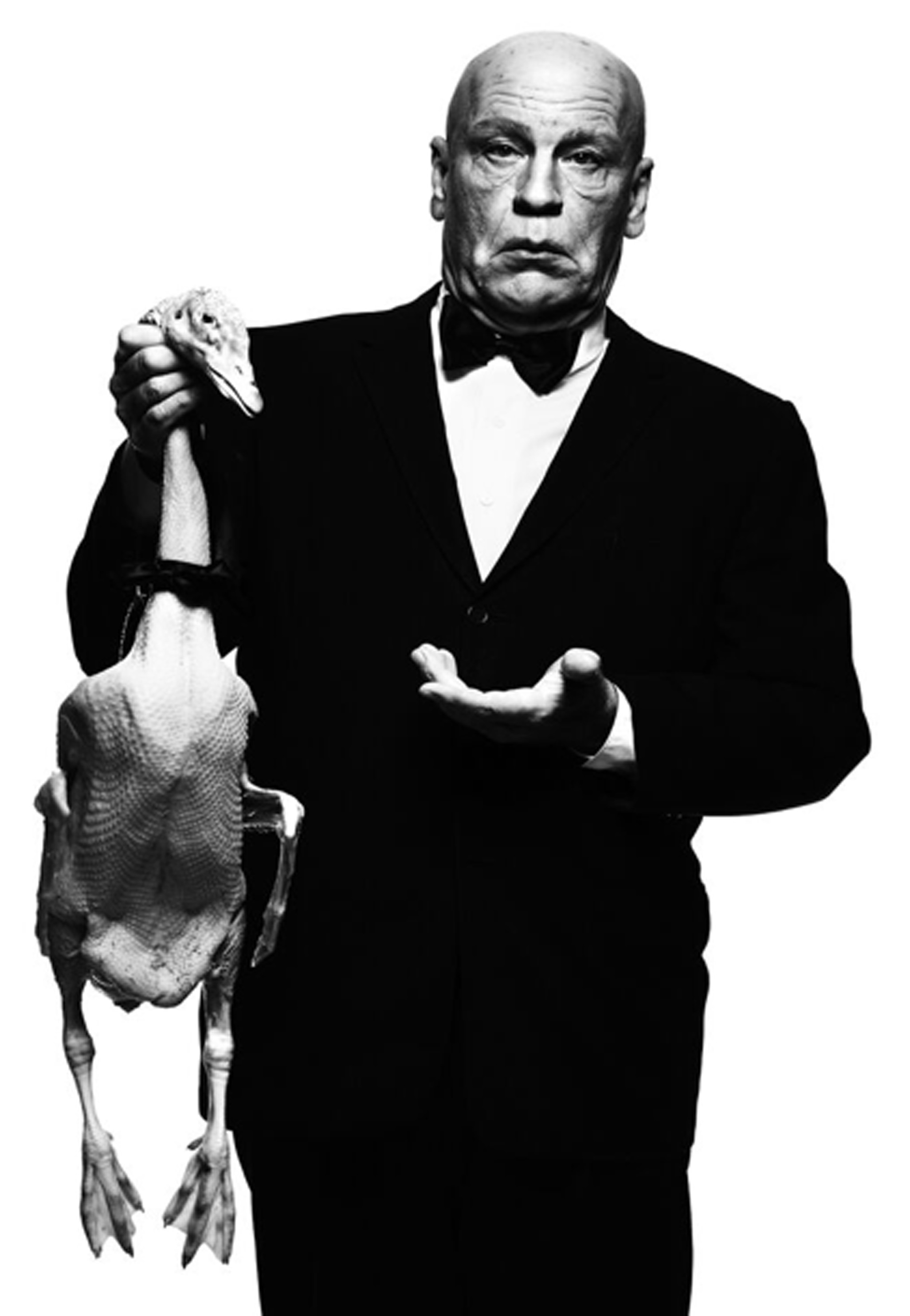 Albert Watson- Alfred Hitchcock with Goose (1973) 2014. HRes