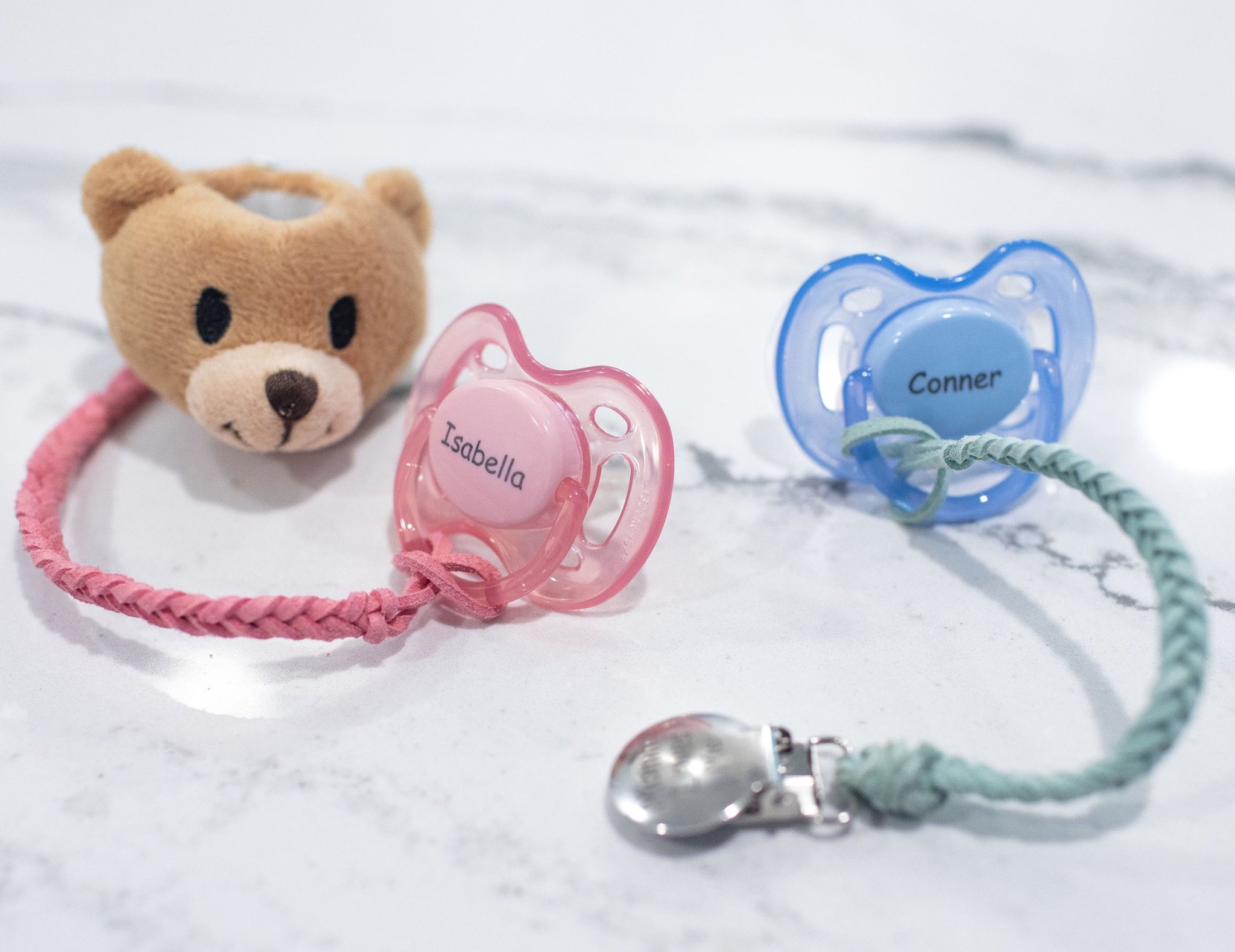 Pacidoodle.com Personalized Pacifiers