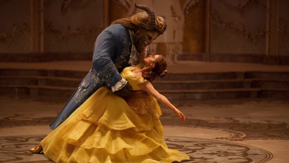 Emma Watson stars as Belle and Dan Stevens as the Beast in Disney's BEAUTY AND THE BEAST, a live-action adaptation of the studio's animated classic directed by Bill Condon.
