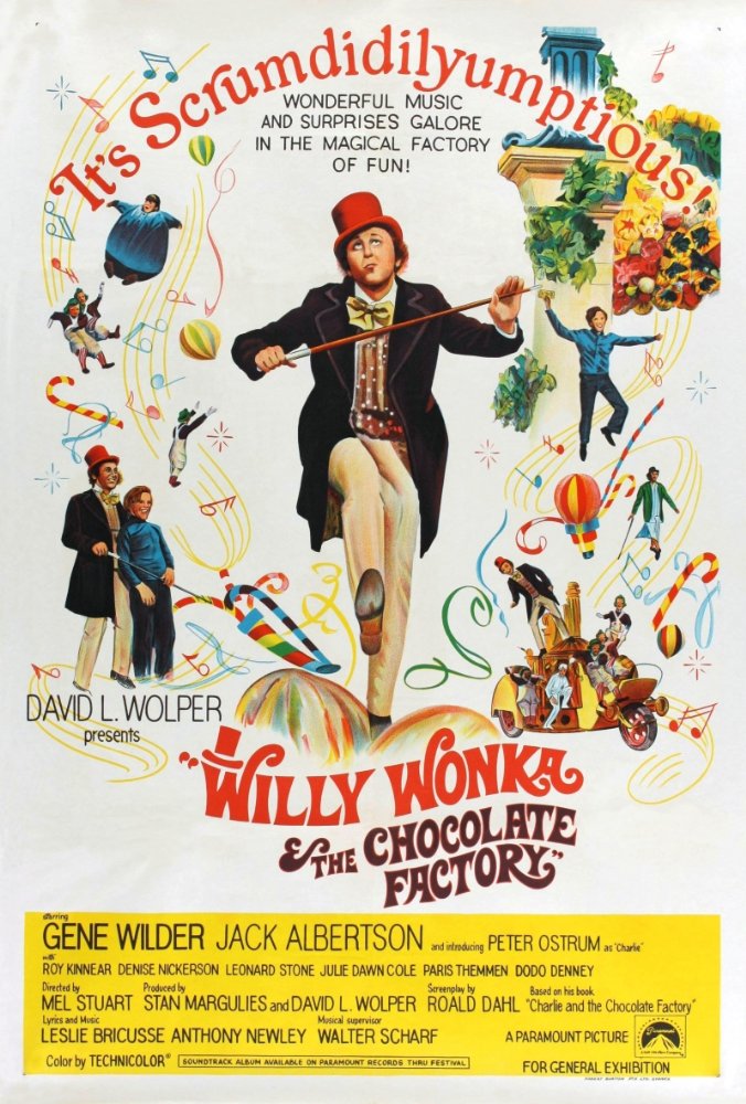 Willy Wonka plakat