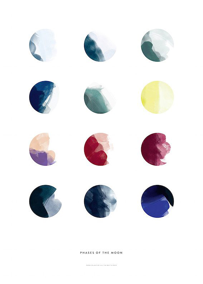 All The Way To Paris Moon Phases (Paper Collective)