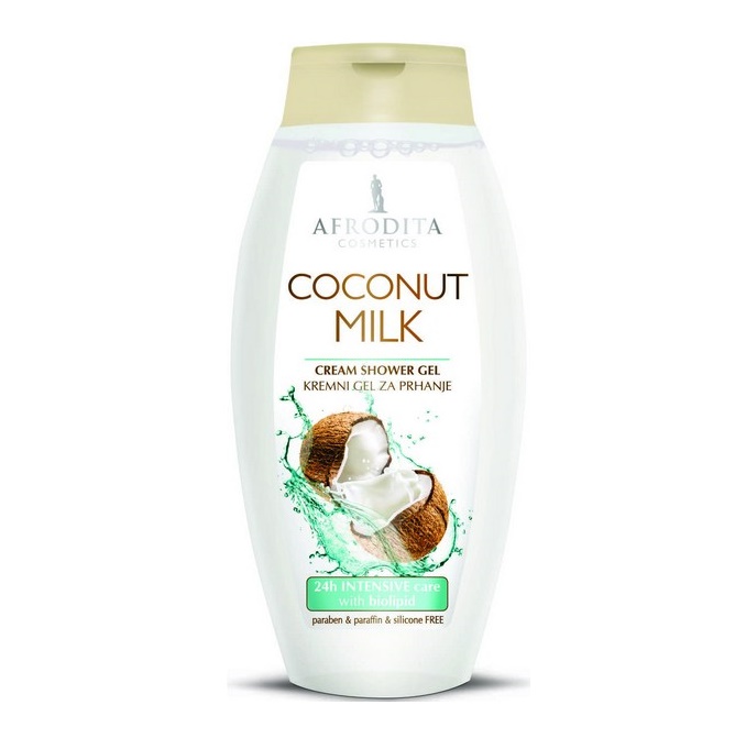 Afrodita Coconut Milk Cream Shower Gel