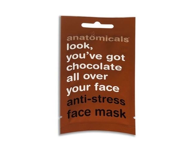 Anatomicals Chocolate Anti-Stress maska za lice