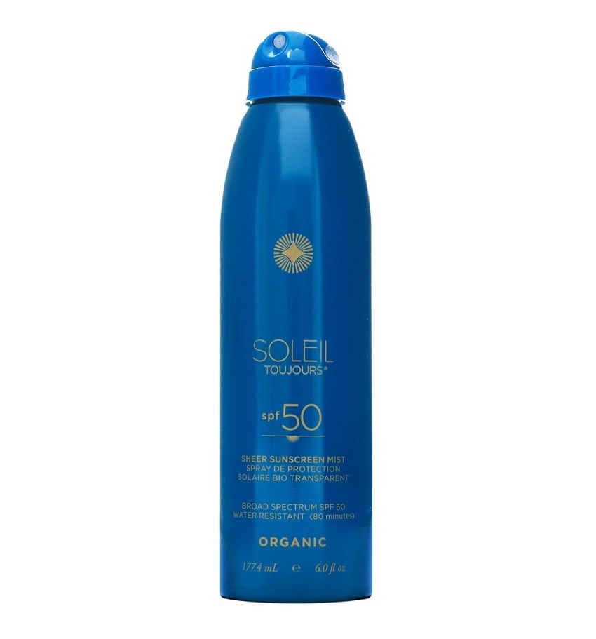 Soleil Toujours Organic Sheer Sunscreen Mist SPF 50