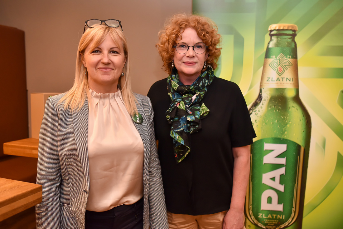 Tatjana Munjas, direktorica marketinga Carlsberg Hrvatska i Helle M. Petersen, predsjednica Uprave Carlsberg Croatia