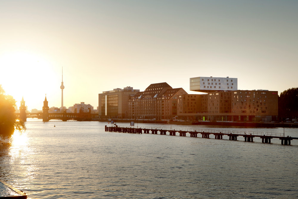 River view nhow Berlin sunset