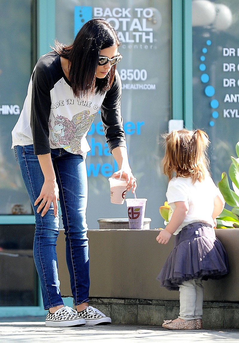 Jenna Dewan and Everly Tatum out and about, Los Angeles, America - 06 Feb 2015