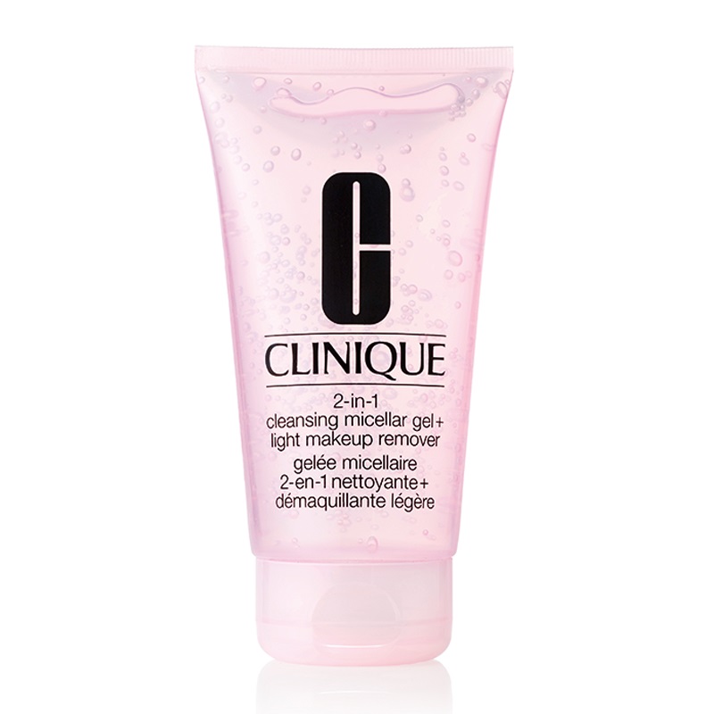 Clinique 2-in-1 Cleansing Micellar Gel + Light Makeup Remover