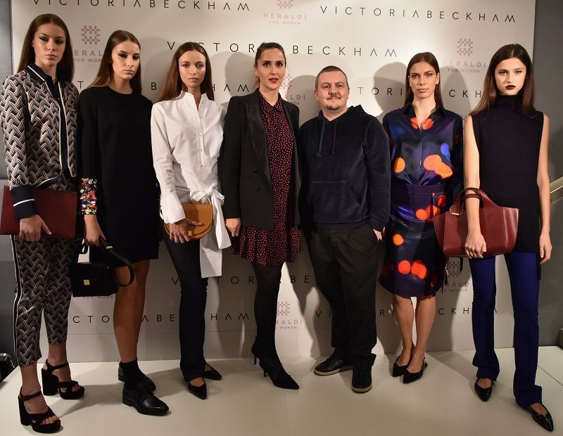 Maja Božović, Estee Lauder Adriatic Manager i Saša Joković s modelima