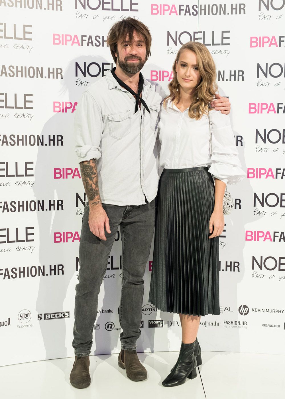 Robert Sever i Lejla Seferagić, brand coordinator Noelle