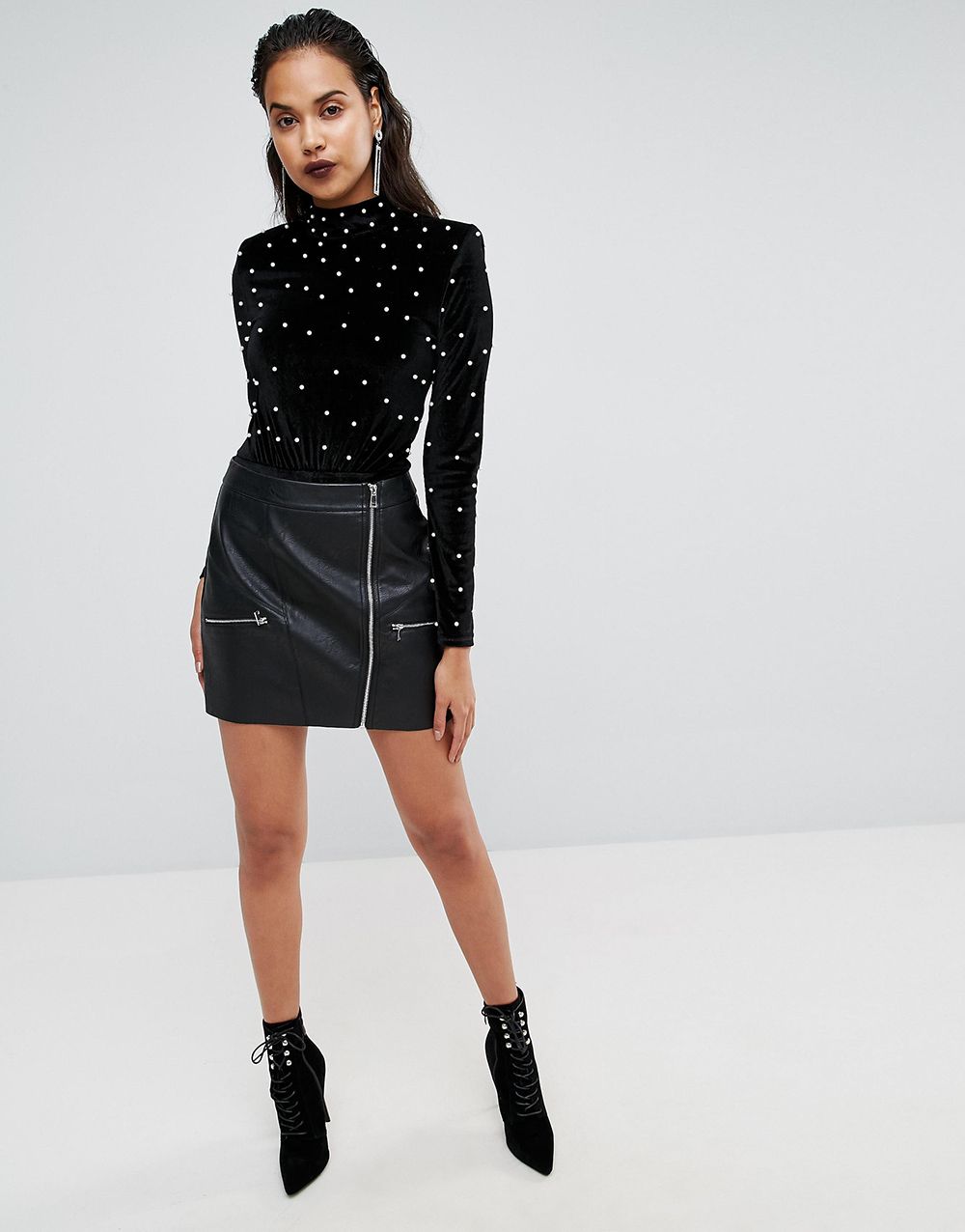 Baršunasti bodi Asos