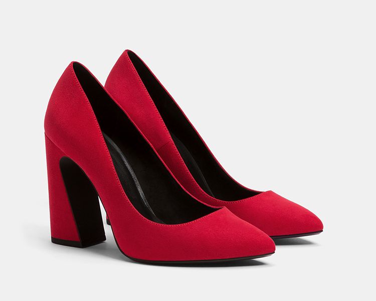 Crvene cipele Bershka