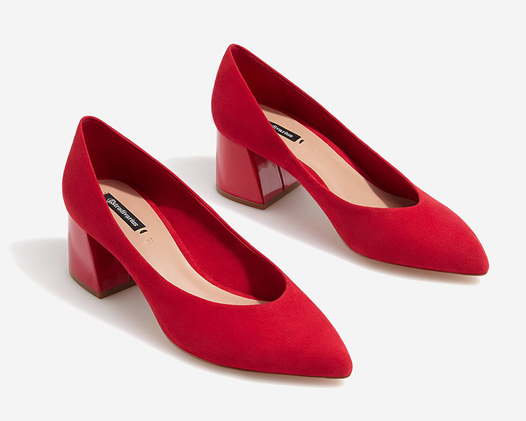 Crvene cipele Stradivarius