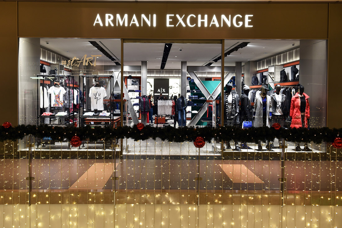 Armani-Exchange-store,-Arena-centar