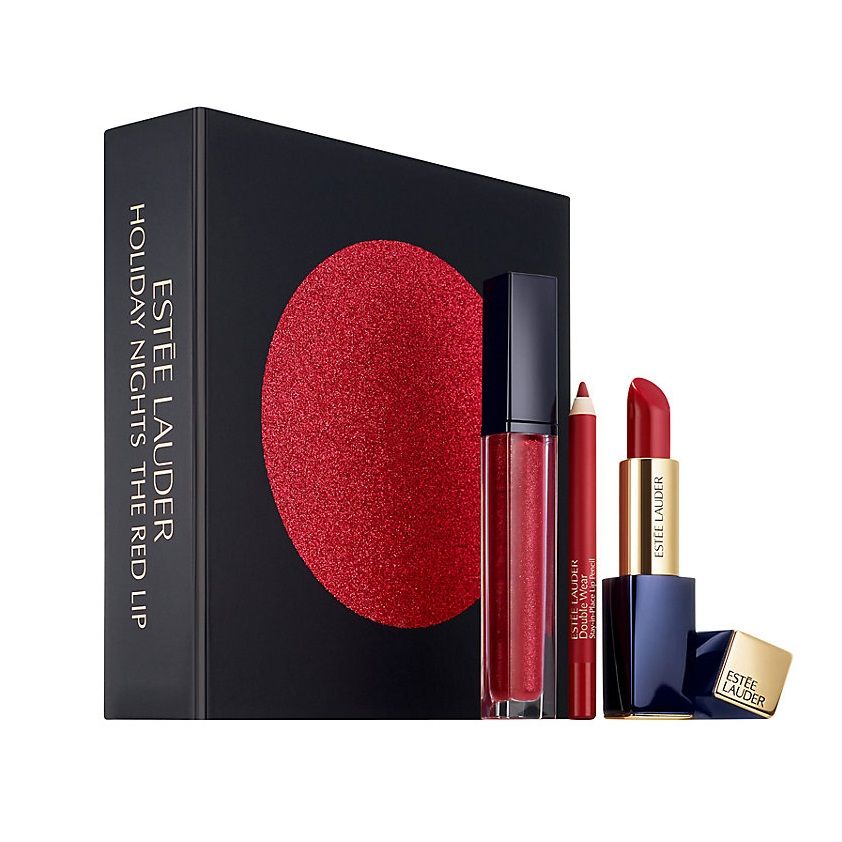 Estée Lauder Holiday Nights, The Red Lip Set