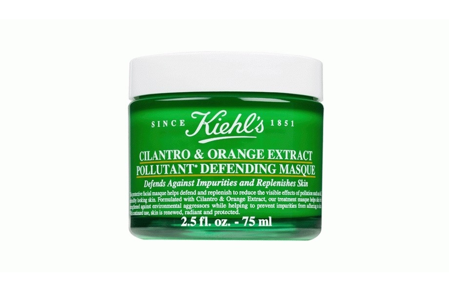 Kiehl’s Cilantro & Orange Extract Pollutant Defending Masque