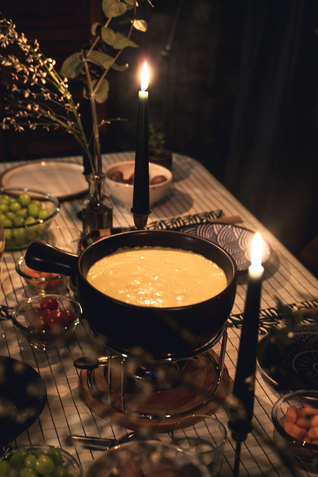 Nova godina kod kuće i fondue od sira