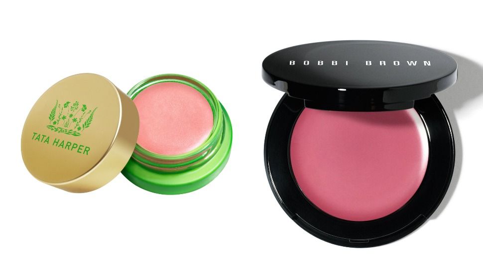 Tata Harper Voluminizing Lip & Cheek Tint i Bobbi Brown Pot Rouge For Lips & Cheeks