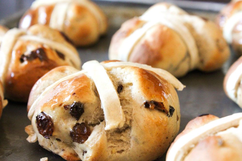 Hot cross buns