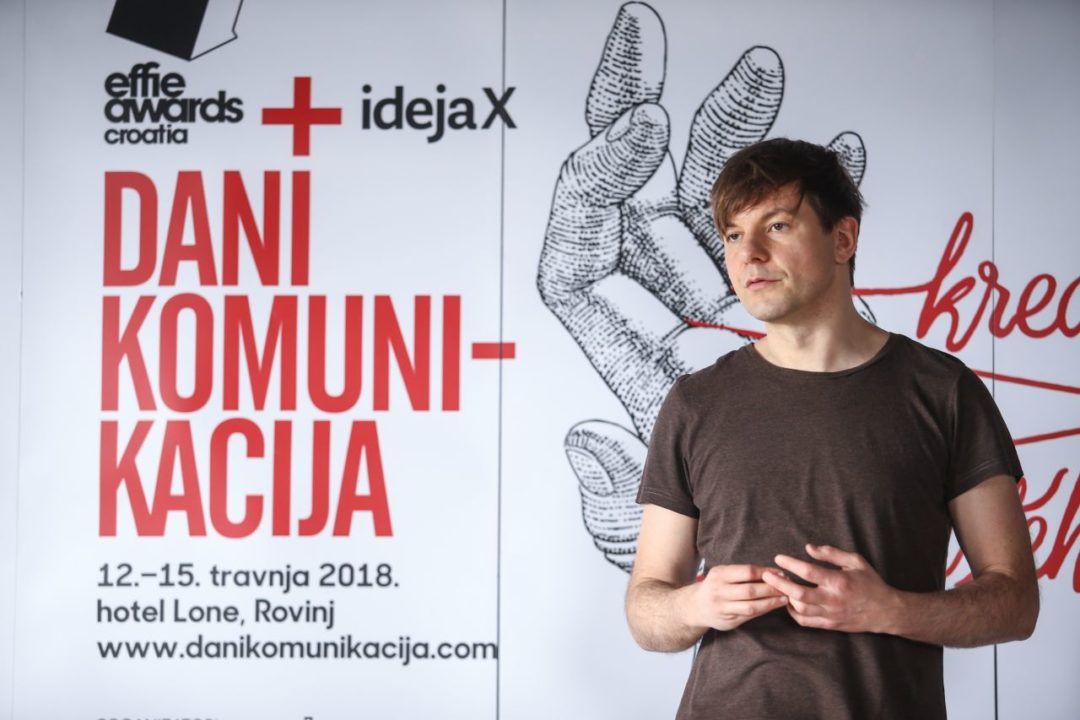 20.03.2018., Zagreb - Predstavljanje programa Dana komunikacija koji se odrzava u Rovinju od 12.-15.travnja. Na predstavljanju su sudjelovali Davor Bruketa, Dunja Ivana Ballon, Jani Jilek. Photo: Igor Soban/PIXSELL