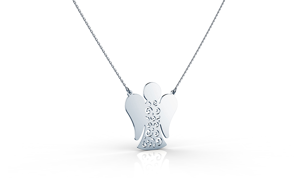 Anđeo srebrna ogrlica, redovna cijena 460kn, Zaks