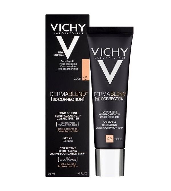 Vichy Dermablend 3D Correction puder sa SPF 25