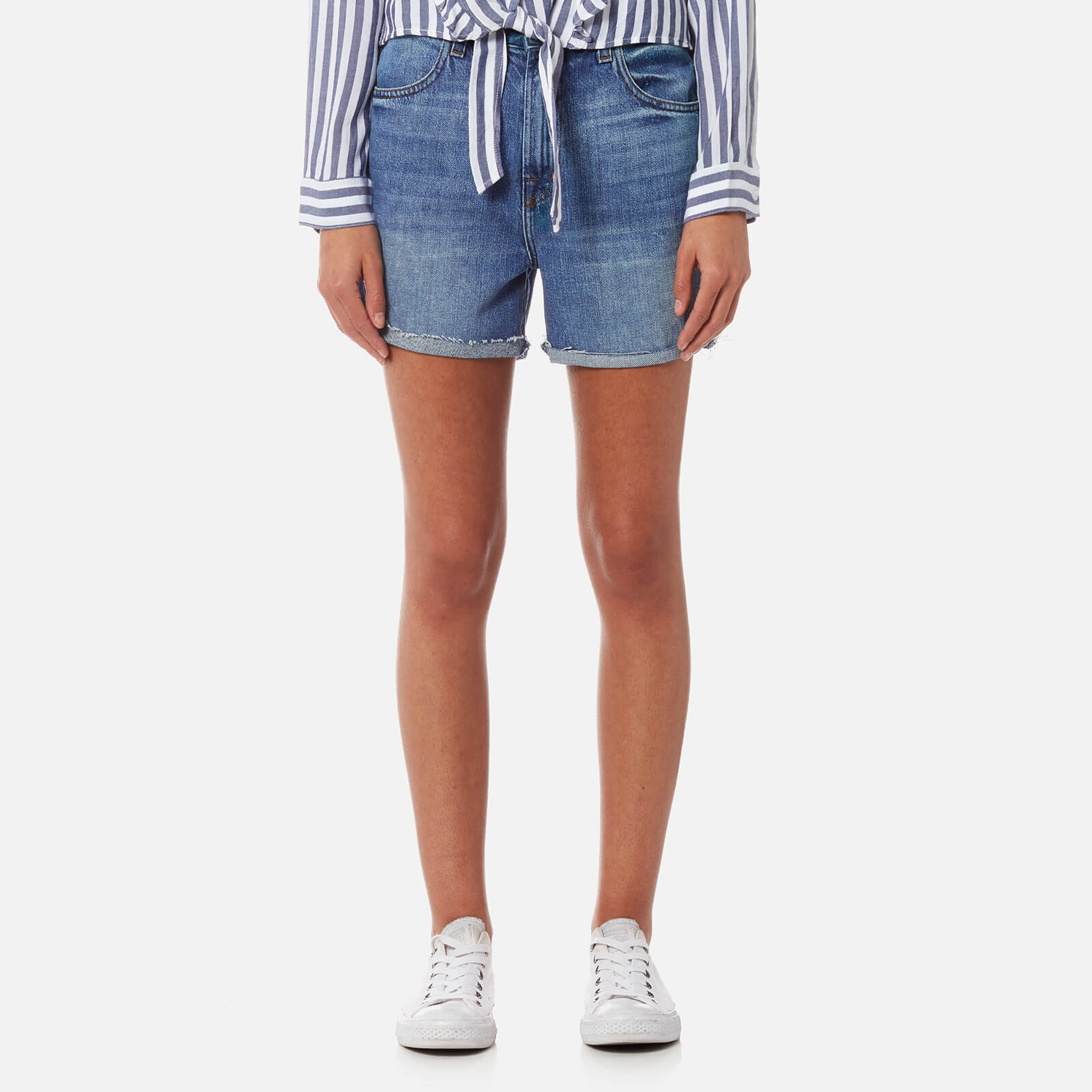 J Brand Joan High Rise Short Jeans