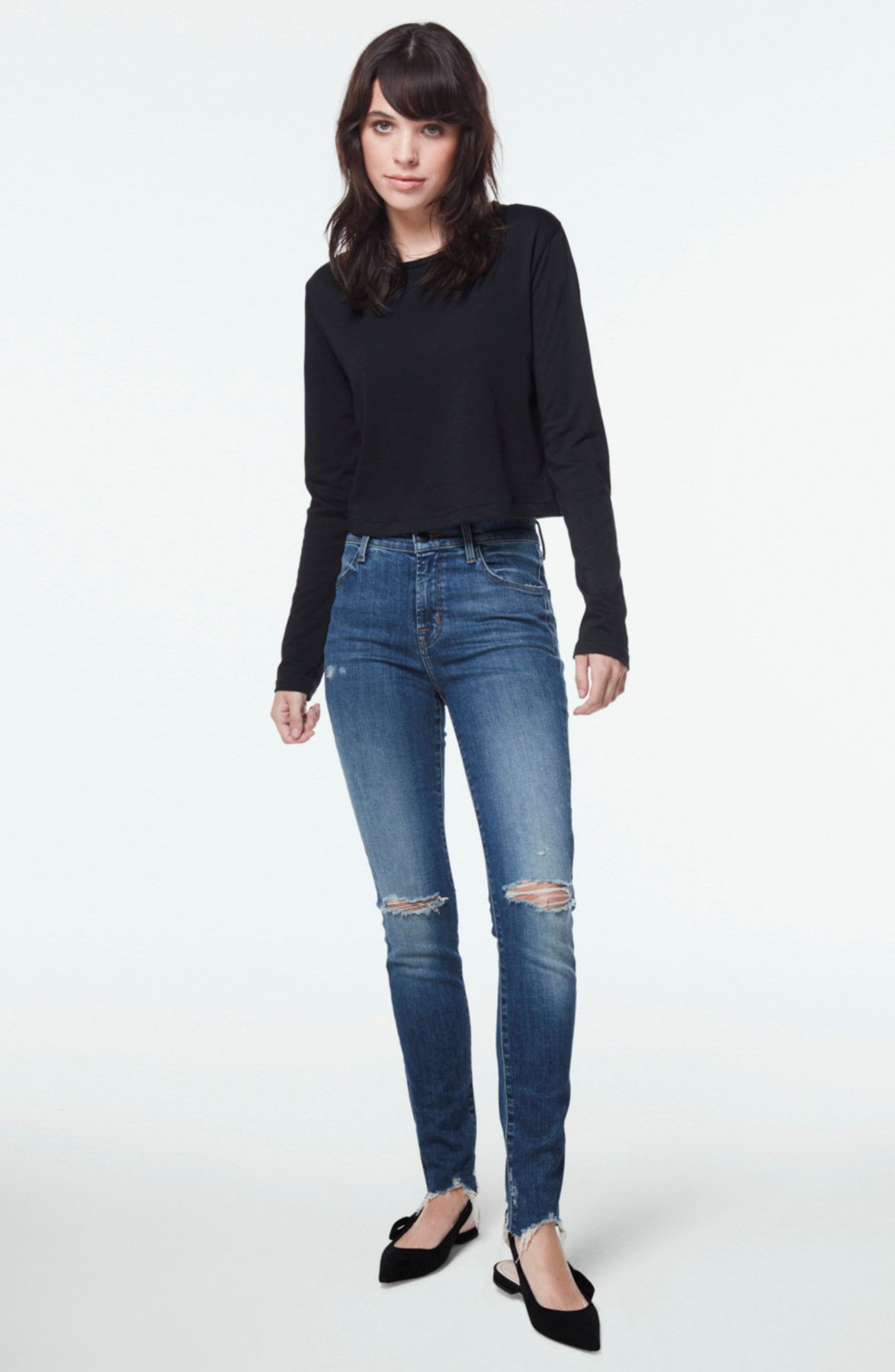 J Brand Maria High-Rise Super Skinny Jeans