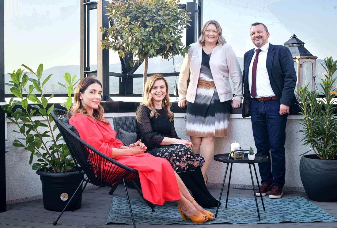 Marijana Batinić, Zvjezdana Novak, Vesna Kukić Lončarić i Robert Križnjak